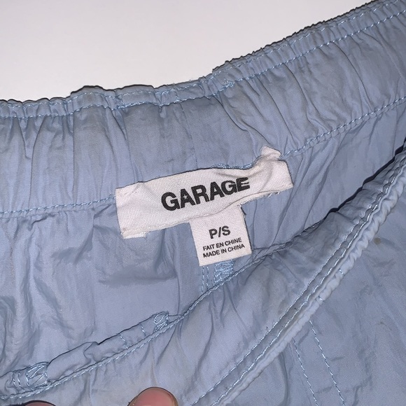 Blue Parachute Pants. From Garage, Size:S. - Picture 6 of 8